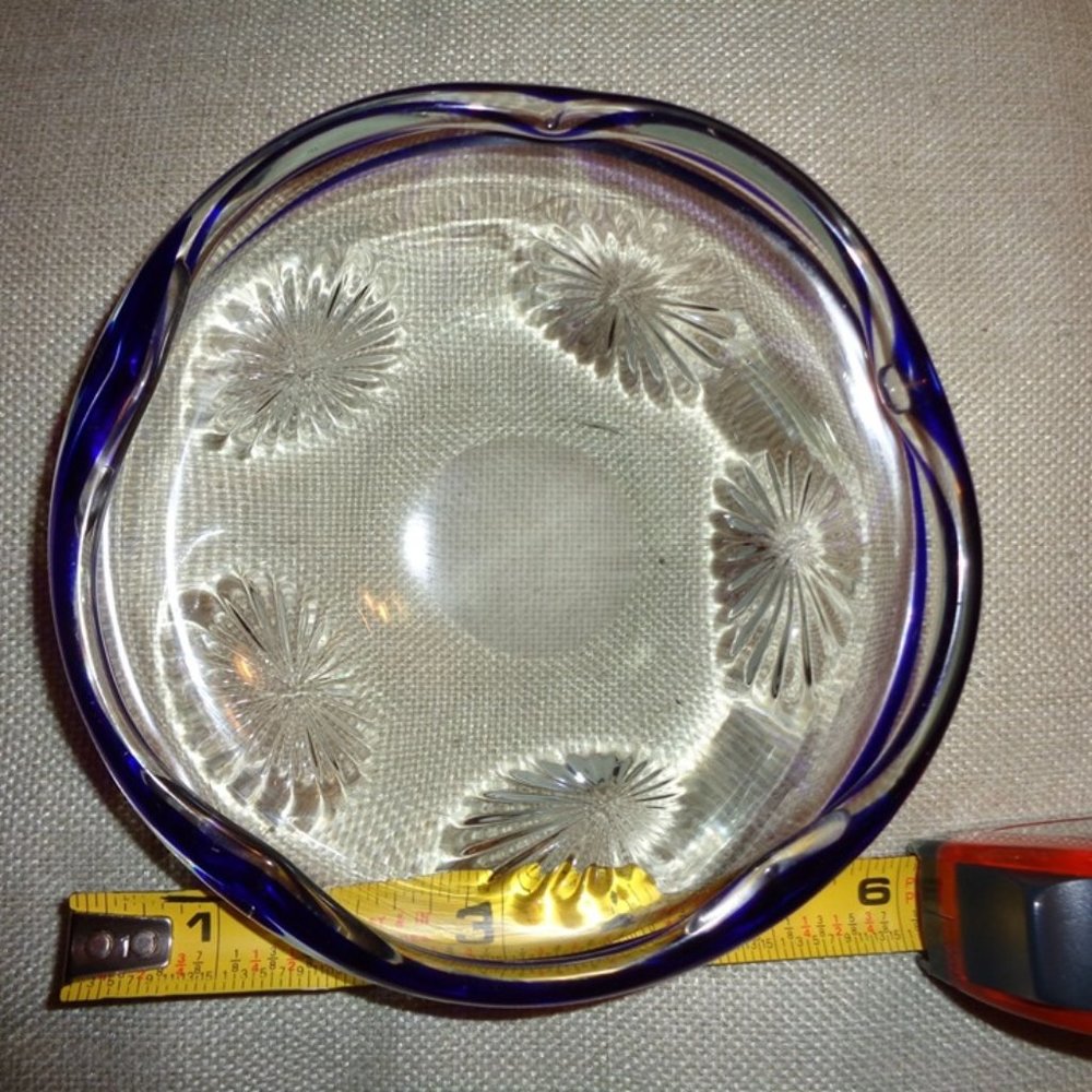 Firm Final price!*handmade art glass dish
